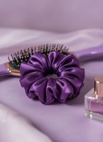 Reselience Gold Satin Scrunchie