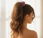 Reselience Gold Satin Scrunchie